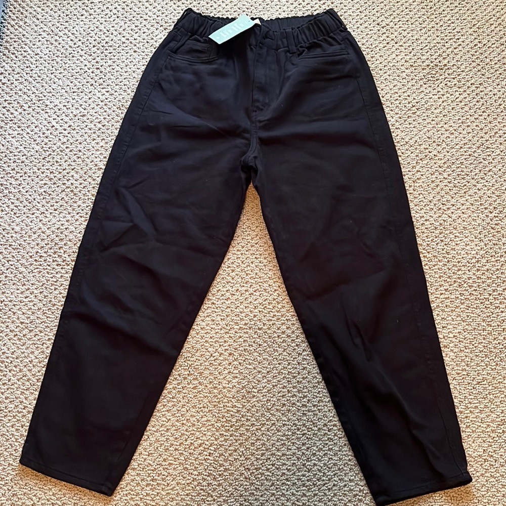 NWT H&M black jeans and crop kimono style sweater